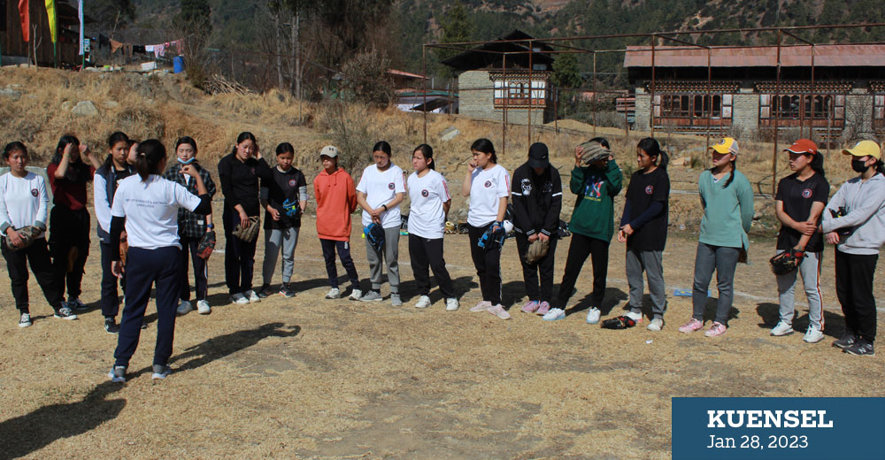 Woman&rsquo;s softball national team: a long journey for Bhutan