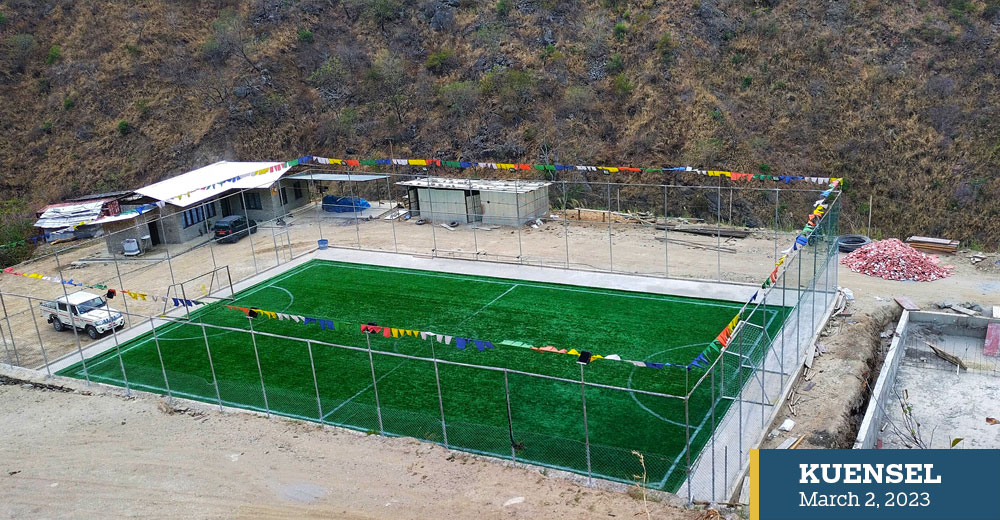 The artificial turf war in Trashigang