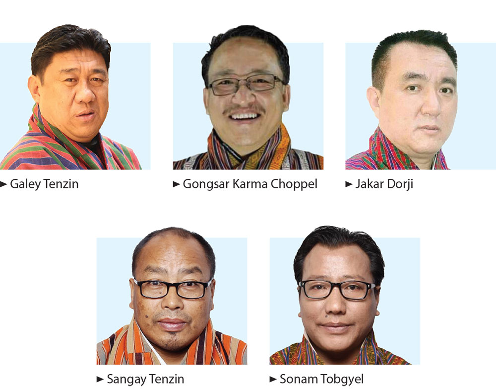 Trashigang has five NC candidates