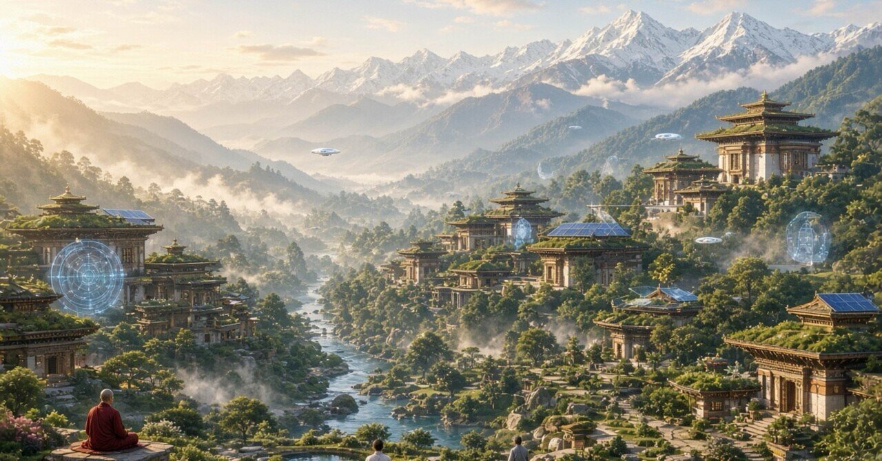 Bhutan's 'AI and Mindfulness City' Asks: What Is Economic Growth For?